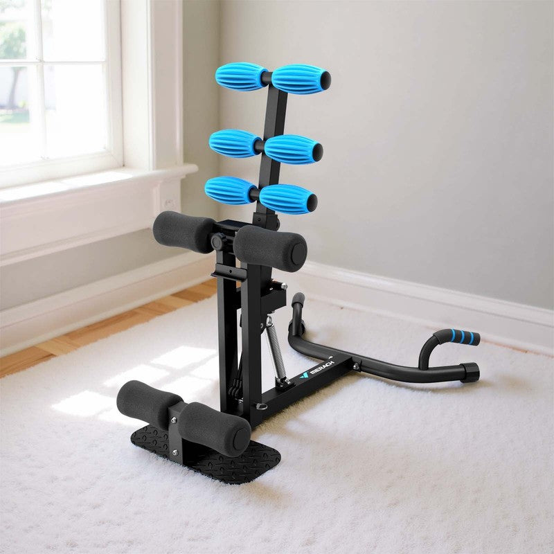 Adjustable Glutes Trainer & Deep Squat Machine - Core Leg Strengthener for Gym W6