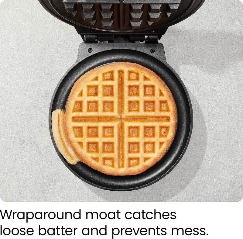 Belgian Waffle Maker Anti-Overflow Shade Control Nonstick Cool Touch Red2