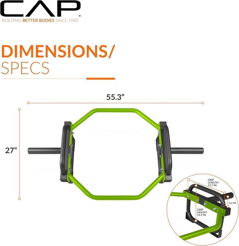 Olympic Trap Bar and Shrug Bar for Deadlifts3
