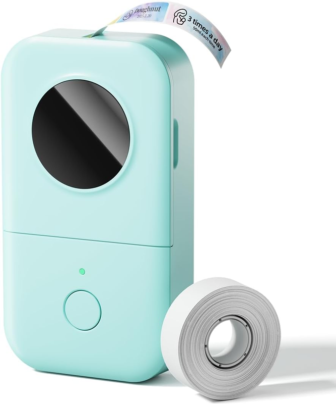 D30 Label Maker Machine, Portable Bluetooth Mini Label Printer, Smartphone Handh9