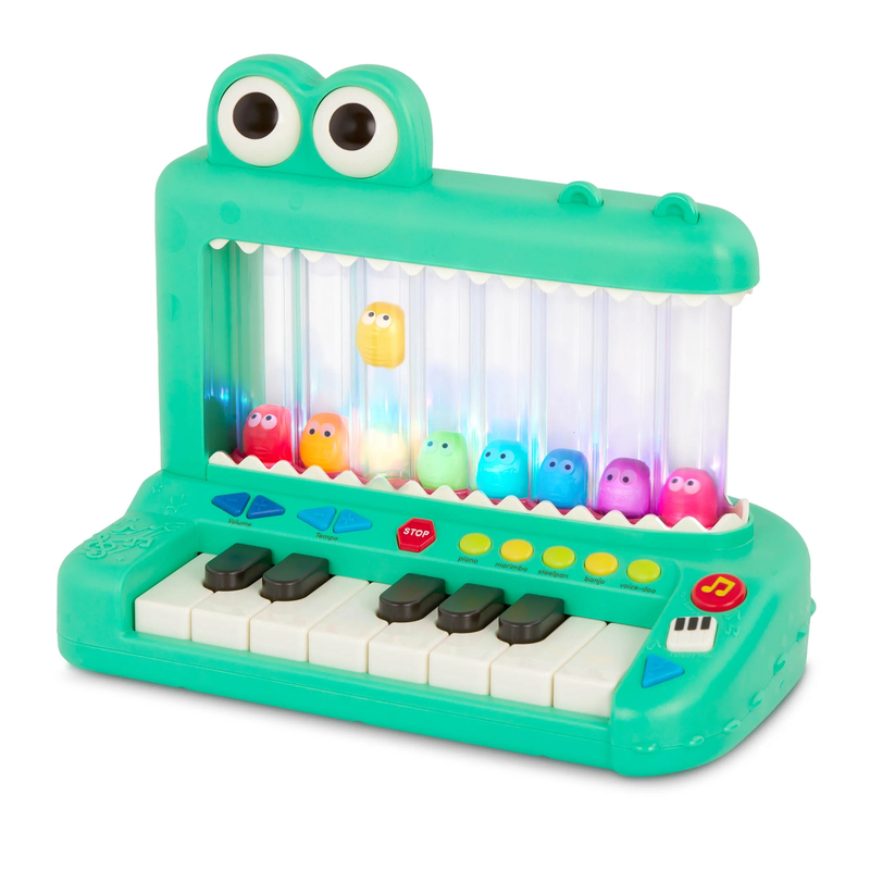 Croco Pop Piano Toy Keyboard with Songs Sounds and Lights Baby Toddler Toy10