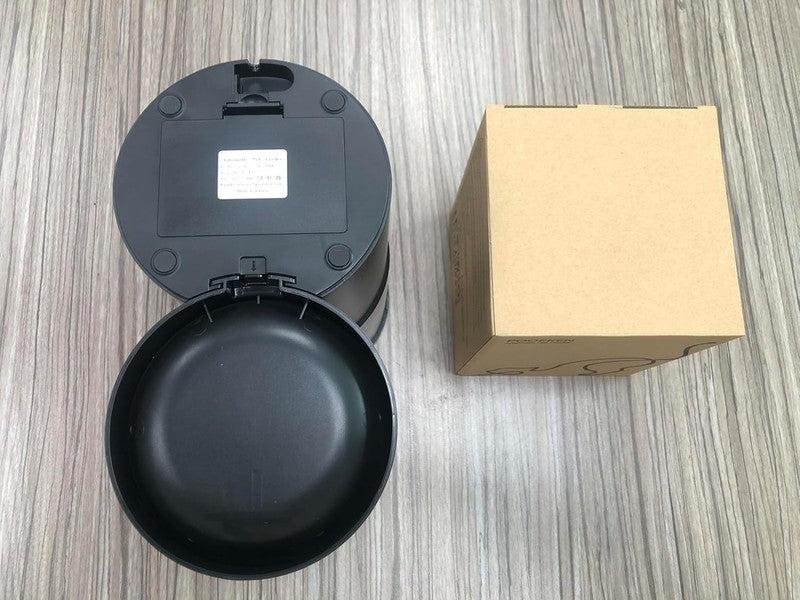 Automatic Cat Feeder 4L, Timed Food Dispenser with Voice Recorder for Small Dogs8