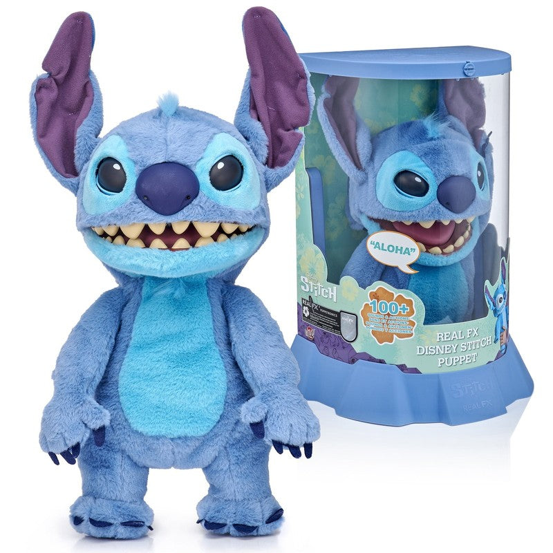 Stitch Puppetronic 18" Interactive Plush 100+ Actions & Sounds Ages 6+8