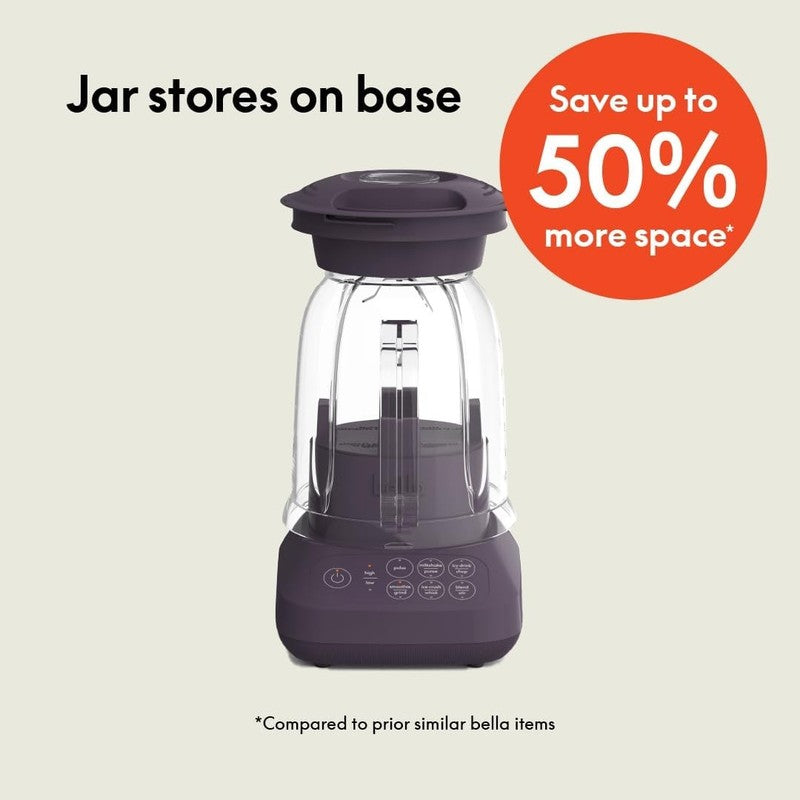 10 Speed Blender Juicer Smoothie Maker 48Oz Slim 450W Plum Dishwasher Safe1