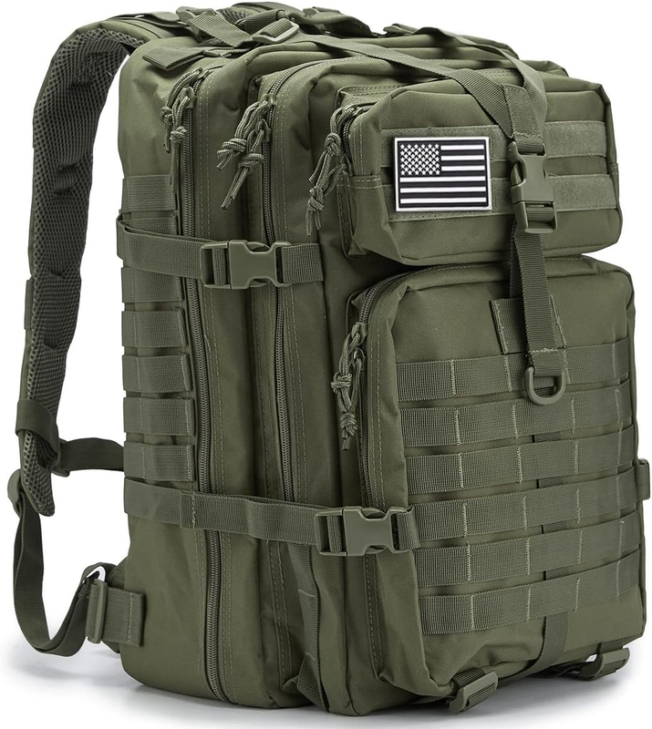 45L Tactical Backpack Men Camping Hiking Trekking MOLLE 3 Day Bug Out Bag6