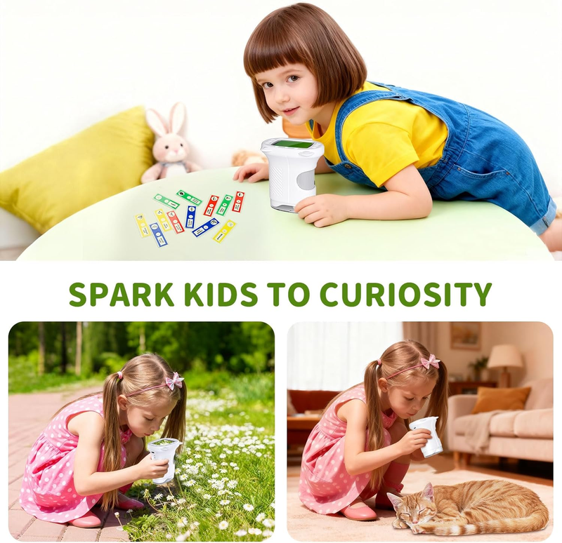 Microscope for Kids, 1000X Handheld Microscope Camera with 2.4" IPS Screen, 10806