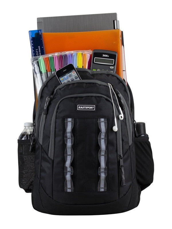 Unisex Pinnacle Sport 19" Laptop Backpack, Black5
