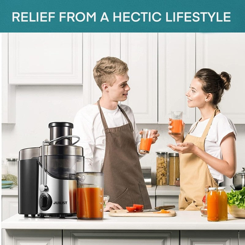 Powerful 800W Juicer with 3" Wide Mouth & 3 Speed Settings, Easy Clean6