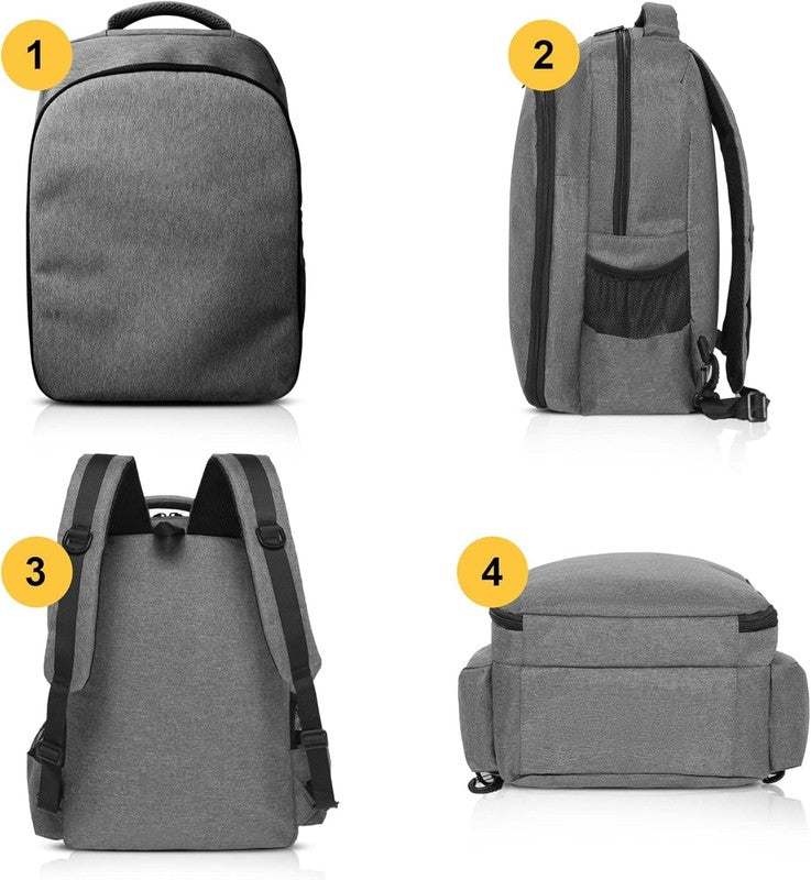 Professional Barber Backpack,Hair Cutting Tools Kit with Waterproof Cape & Brush2