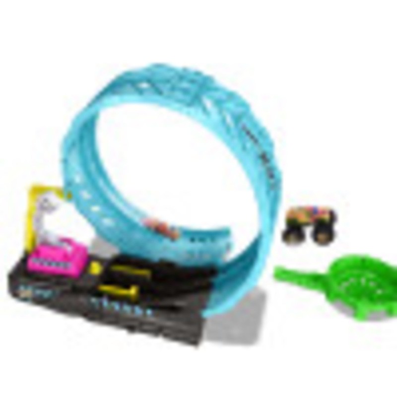 Monster Trucks Glow-In-The Dark Epic Loop Challenge Playset4