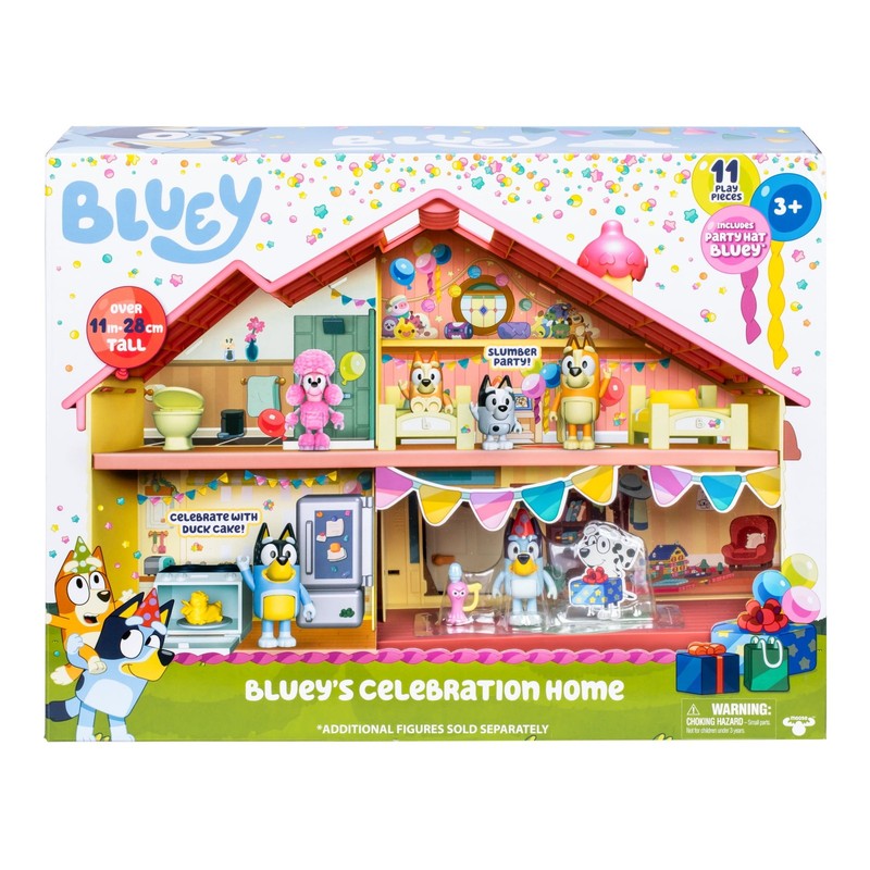Celebration Home Birthday Play Set with 11 Pieces Kids Toy Ages 3-62