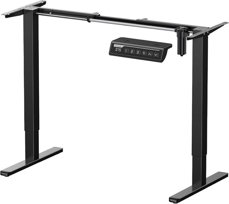 Electric Standing Desk Frame 4 Memory Height Adjustable Up to 47.2" Black7
