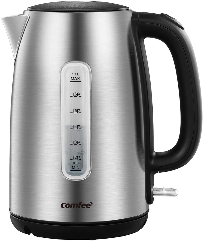 Fast Boil Stainless Steel Electric Kettle with Auto Shut Off & LED Light10