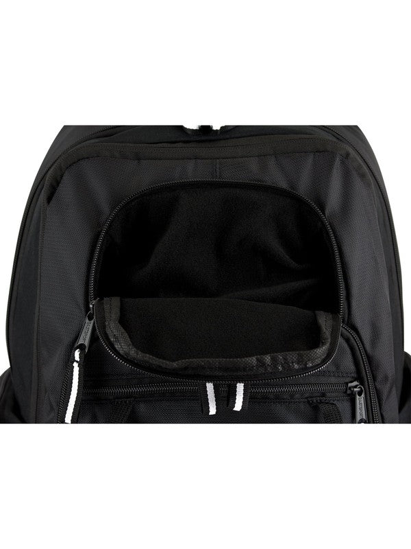 Unisex Diamond Expandable Recycled Backpack, Black8
