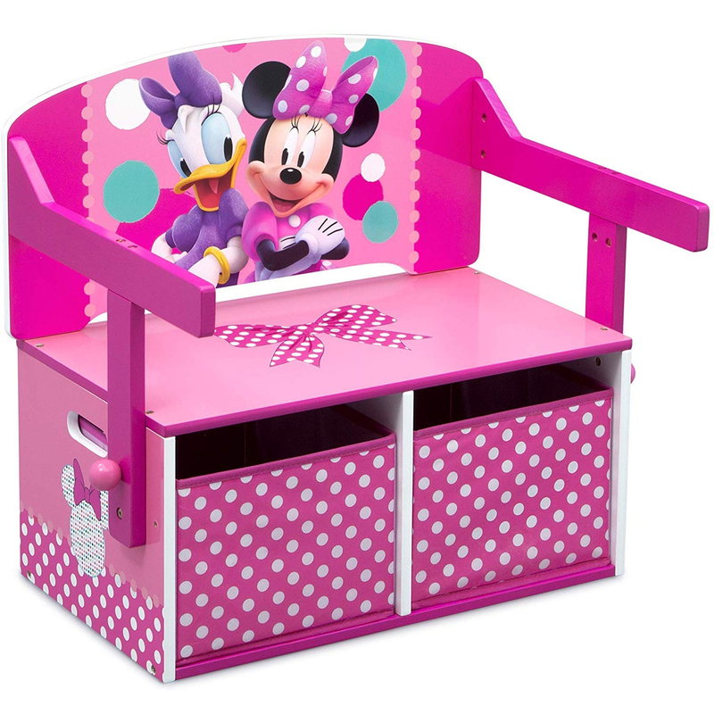 Kids Convertible Activity Bench - Minnie Mouse0