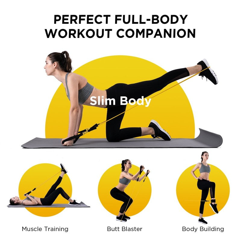 Resistance Bands Exercise Bands Workout Bands - up to 150Lb, Indoor and Outdoor 1