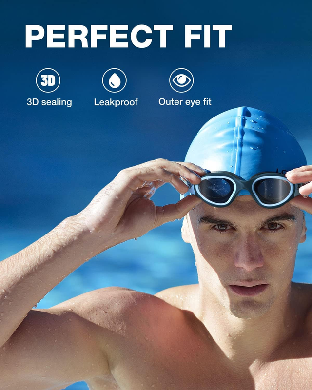 Swim Goggles, Upgraded G1 Polarized Swimming Goggles Anti-Fog for Adult unisex2