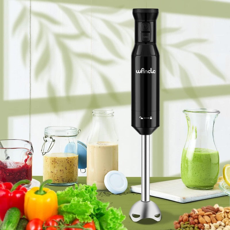 Handheld Blender, Electric Hand Blender with Turbo Mode, Immersion Blender Porta6