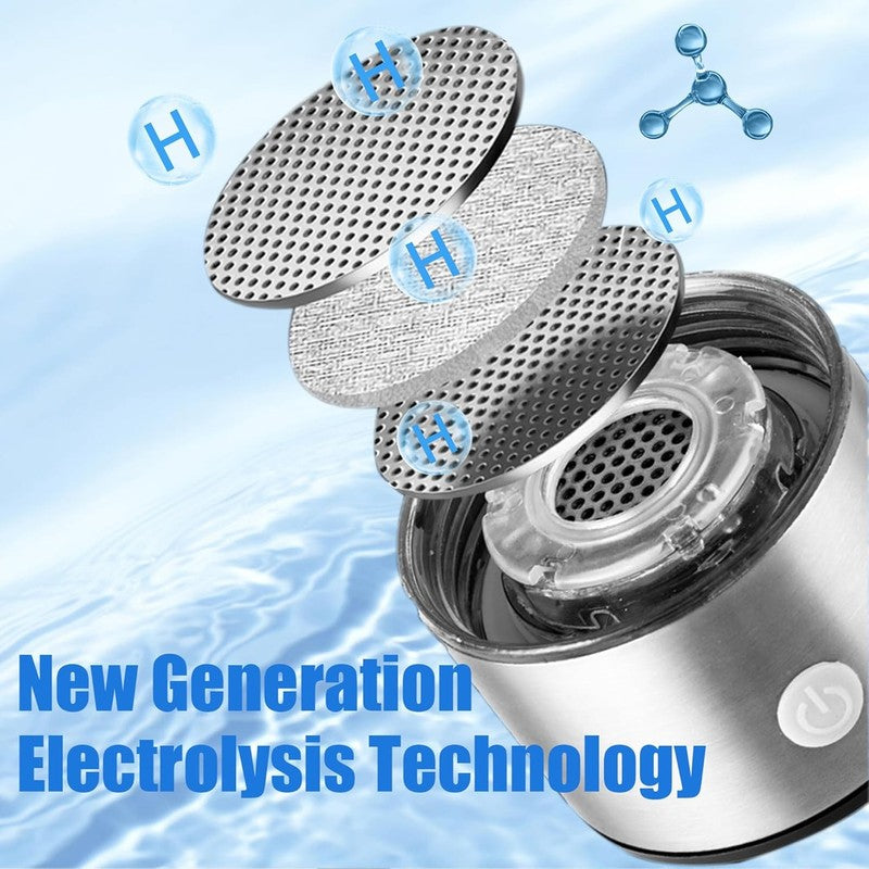 Portable 2025 Hydrogen Water Generator Bottle with SPE PEM Technology, 420ml2
