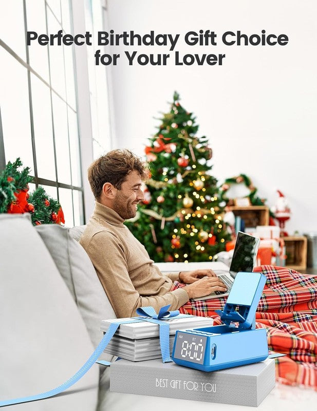Bluetooth Speaker & Cell Phone Stand, HD Sound, Anti Slip Base, Unique Gift6