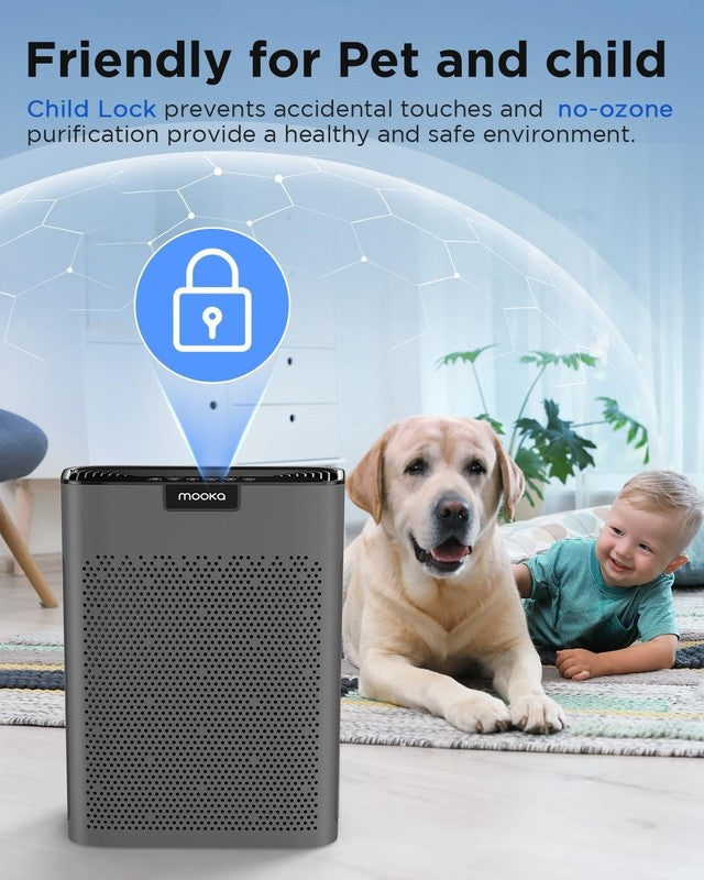 Air Purifiers for Home Large Room 2000 Ft² with Washable Filters,  H13 HEPA Filt8