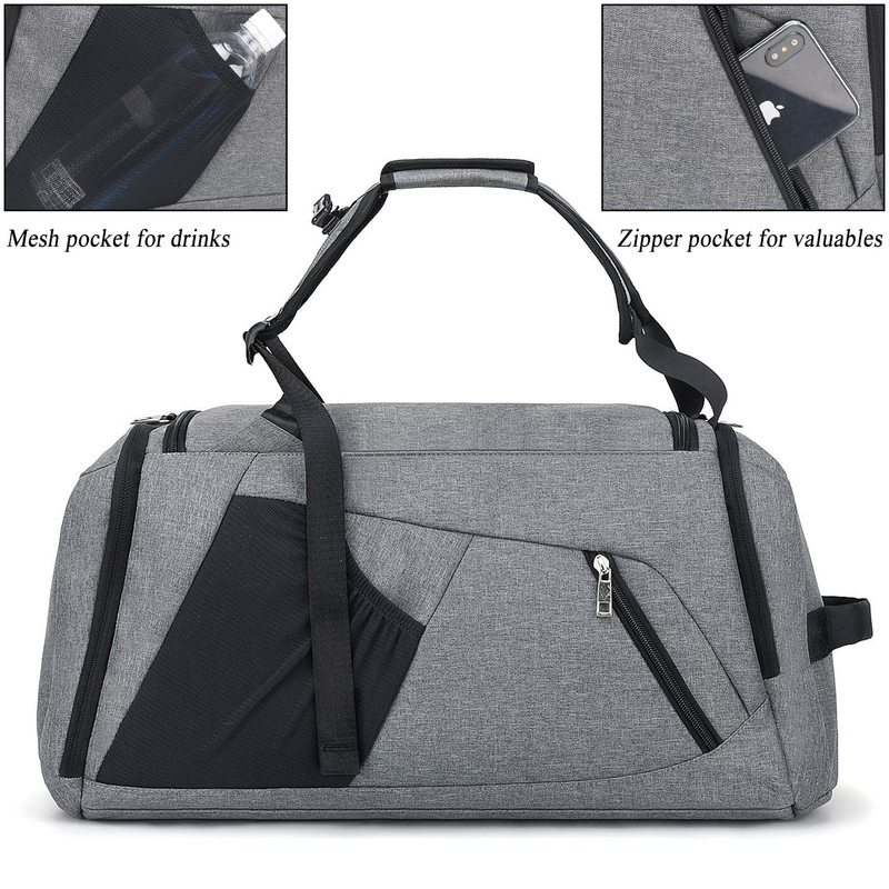 Gym Bag for Men Sports Duffel Bags for Travel 42L Waterproof Gym Duffle Bags2