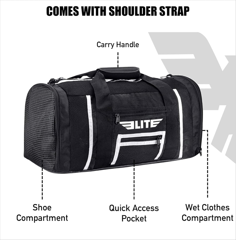 MMA BJJ Boxing Gym Duffel Bag for Jiu Jitsu Training Gear Bag4