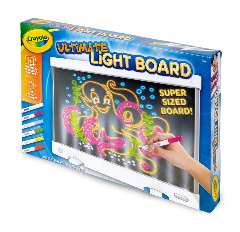 LED Light Board Drawing Tablet for Kids – Tracing & Art Toy Ages 6+5