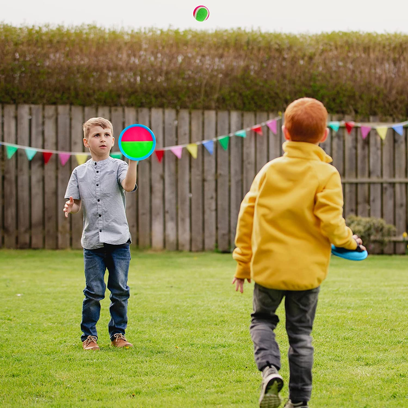 Toss & Catch Ball Game Outdoor Toy Yard Beach Game Upgraded Kids Ages 3 103