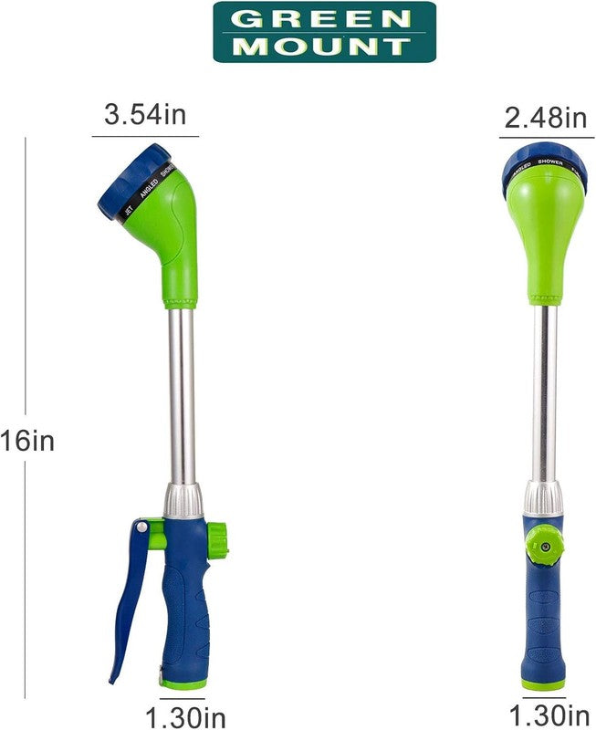 16" Watering Wand with 8 Patterns - Perfect for Lawn & Garden Care1
