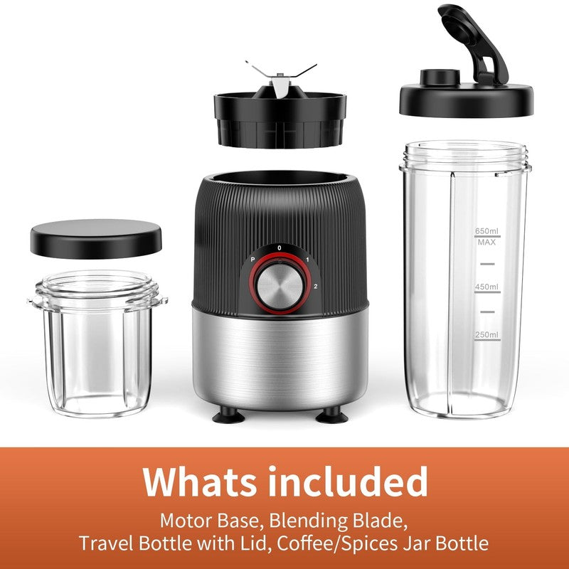Personal Drink Mixer Blender, Portable Single Serve Blender For-Smoothies 18 Oz,1