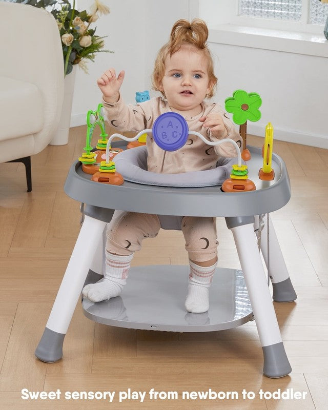 3-In-1 Baby Jumper Bouncer Center with 360 ° Rotatable and Toys, Baby Activity C1