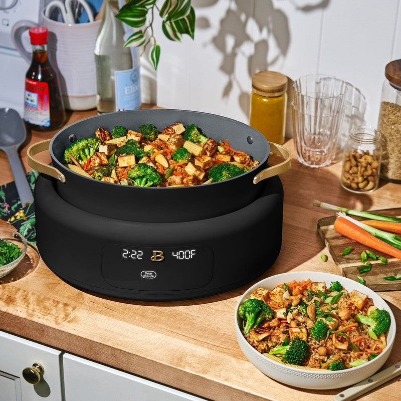 10 in 1, 6 Qt Electric Multi Cooker, Black Sesame by Drew Barrymore11