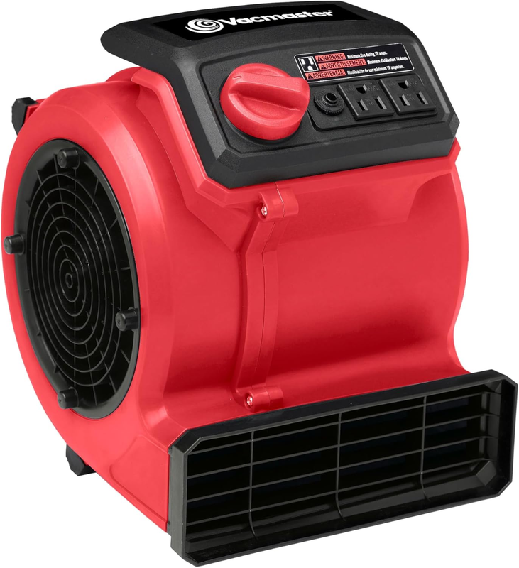 3 Speed Floor Fan 156W 550CFM Air Mover Utility Blower Fan 0