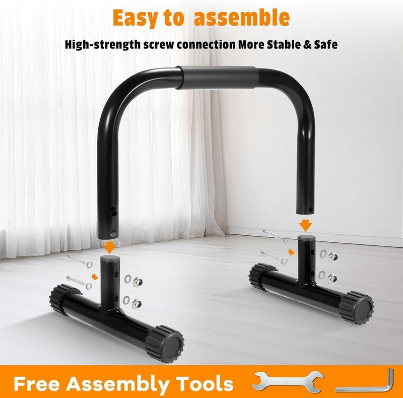 Parallettes Bars Steel Push Up Dip Stands for Handstands Calisthenics Workouts6