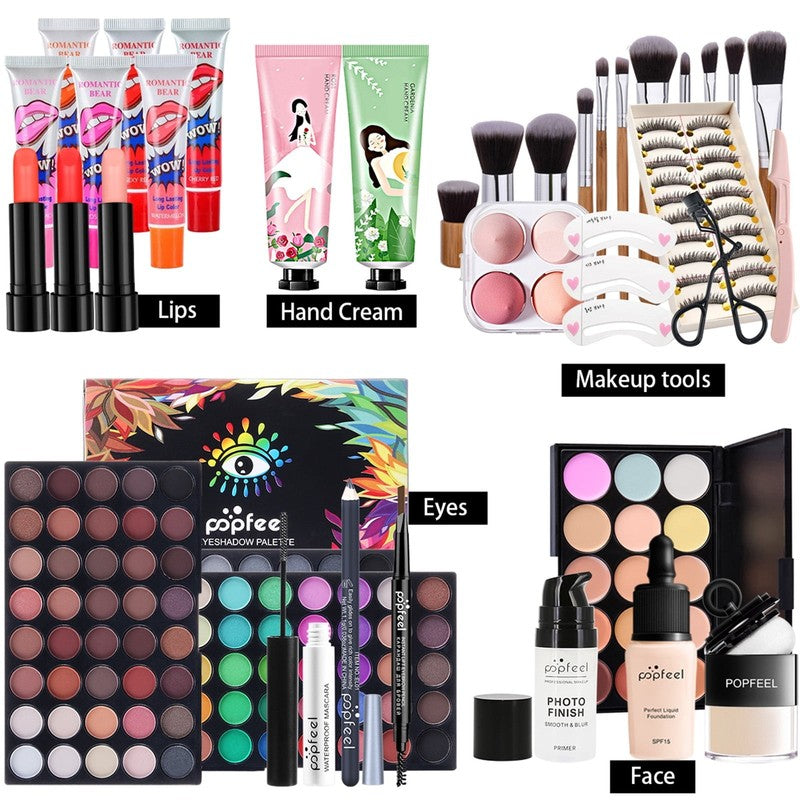 All-In-One Makeup Set Holiday Gift Surprise | Full Makeup Kit for Women Essentia6