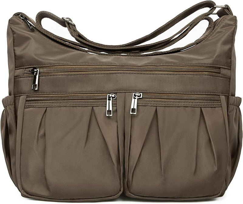 Women Crossbody Bag Waterproof Nylon Lightweight Shoulder Travel Handbag Purse7