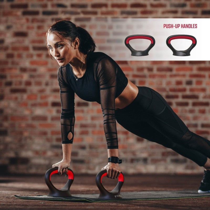Smartbell 60lb Adjustable 4 in 1 Dumbbell Barbell Kettlebell Set Black4