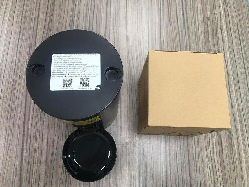 Automatic Cat Feeder 4L, Timed Food Dispenser with Voice Recorder for Small Dogs9