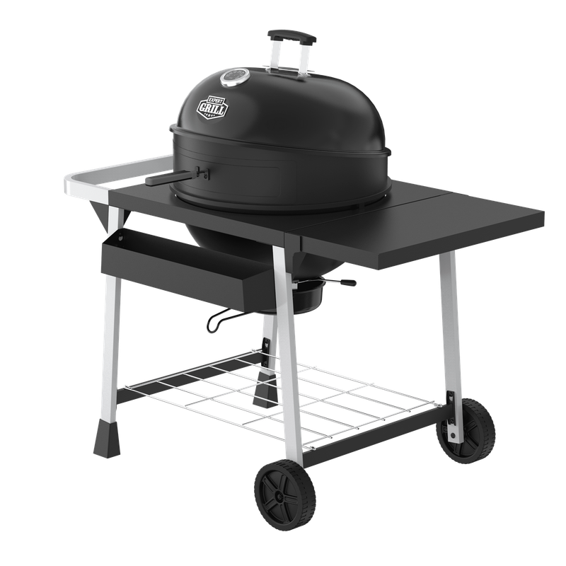 Kettle Cart with Pizza Accessories and Warming Rack2