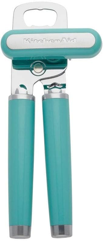 KitchenAid Classic Can Opener Bottle Opener Stainless Steel Aqua Sky0