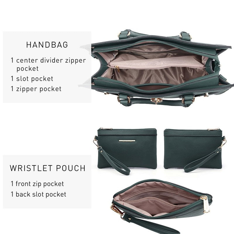Women Handbag Purse Shoulder Top Handle Satchel Tote Work Bag Clutch4