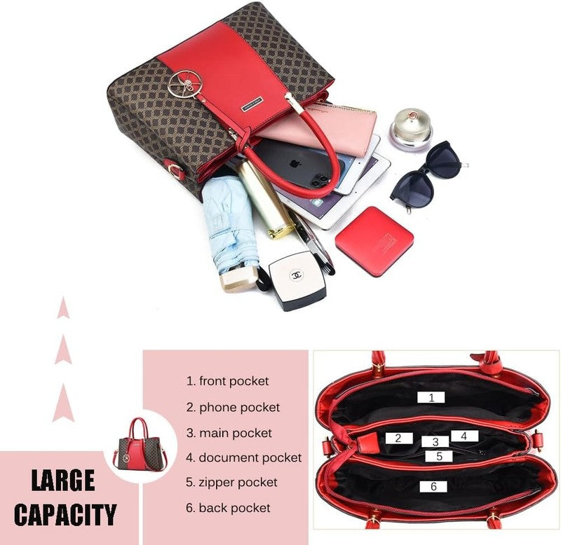 Women Purses Handbags Top Handle Satchel Shoulder Messenger Tote Bags4