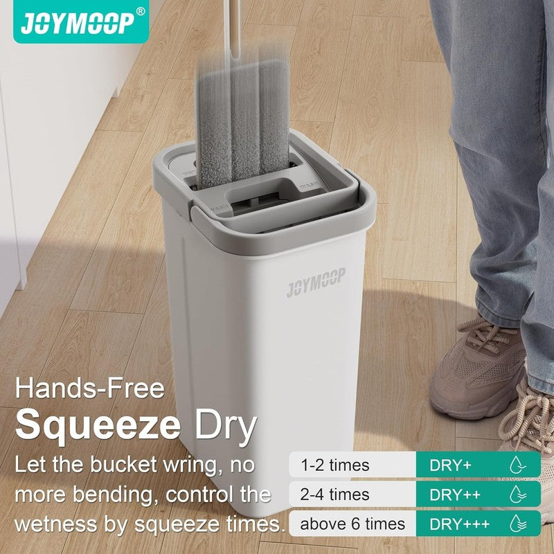 Self Squeezing Microfiber Mop & Bucket for Easy Floor and Wall Cleaning1