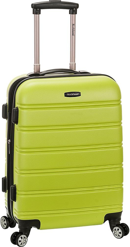 Melbourne Hardside Expandable Spinner Wheel Luggage, Carry-On 20", Lime11