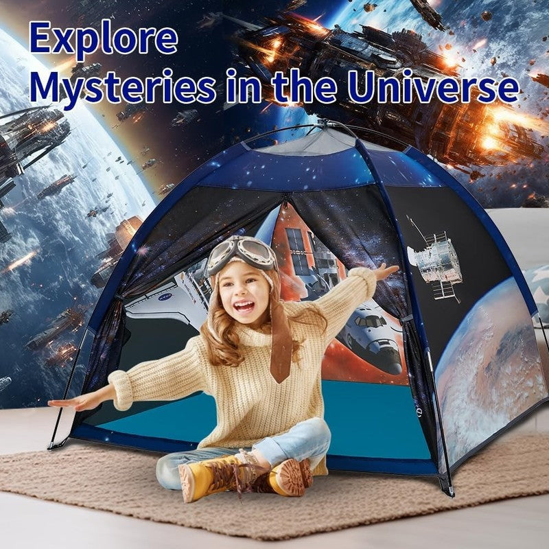 Space Shuttle Atlantis Kids Play Tent, Indoor/Outdoor Toddler Playhouse5