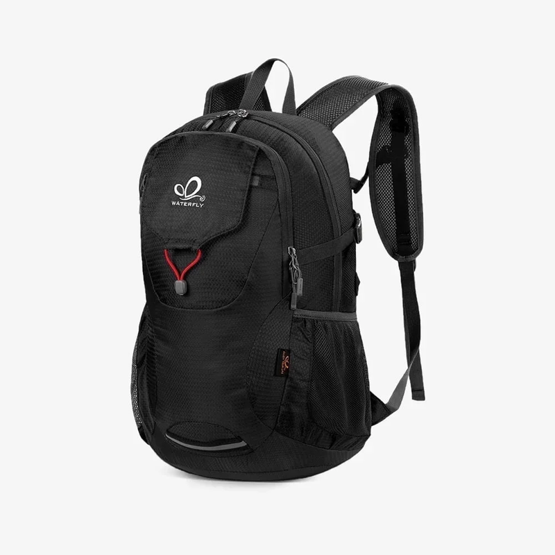Unisex 30L Small Foldable Packable Travel Hiking Nylon Backpacks Daypack,Black6