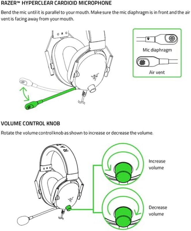 Blackshark V2 X Gaming Headset 7.1 Surround 50mm Drivers Memory Foam Black8