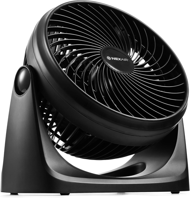 Portable 7" Turbo Fan - 3 Speed Adjustable, Quiet & Durable for Home & Office10
