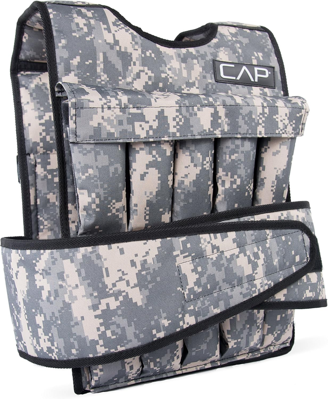 Adjustable Weighted Vest 40lb Heavy Duty Workout Vest Removable Weights7